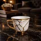 Xícaras em Porcelana Linha Premium - Elegância em cada detalhe  - HENLAR STORE